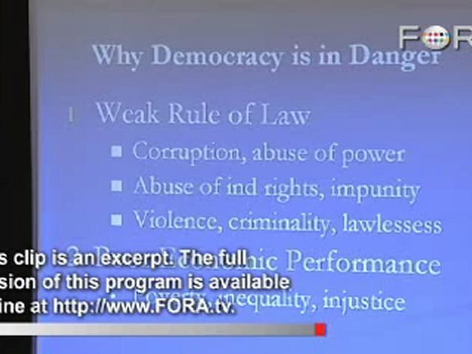Democracy in Danger