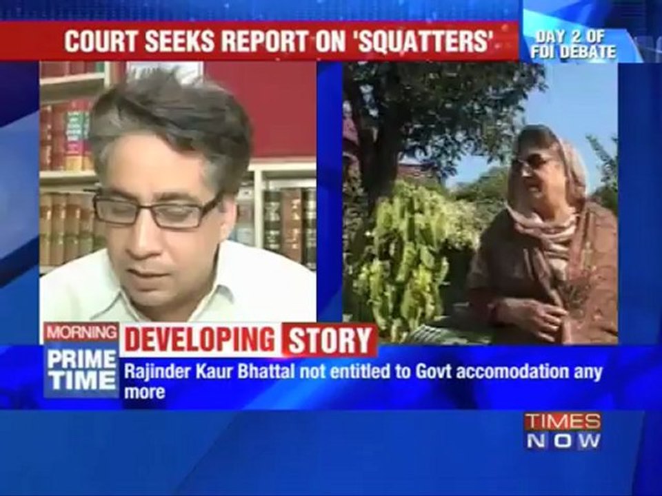 Bhattal squatting on Govt property?