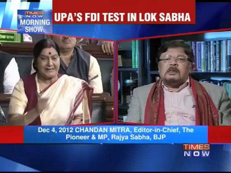 FDI debate & vote in Lok Sabha