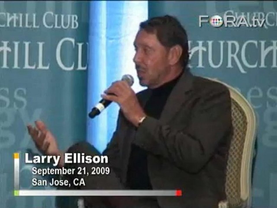 Oracle CEO Bashes 'Cloud Computing' Hype