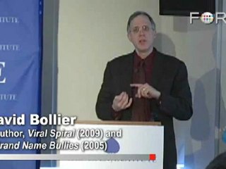 David Bollier: The 5 Areas of Viral Spiral Expansion