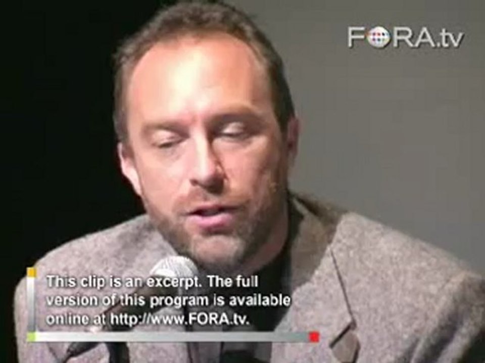 Jimmy Wales Discusses Relevance on Wikipedia