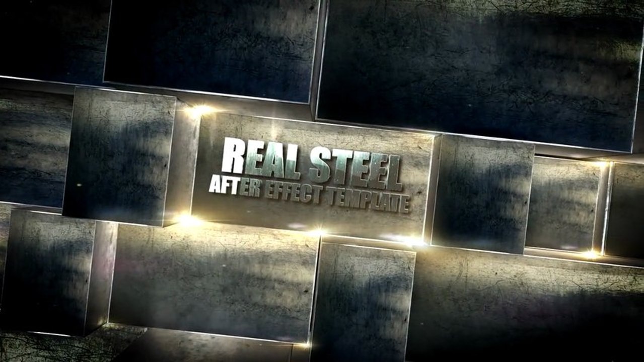 After Effects Template HD Real Steel