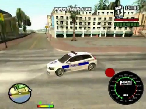 GTA San Andreas Volvo C30 Polis Arabası Yaması - Türkçe Oyun