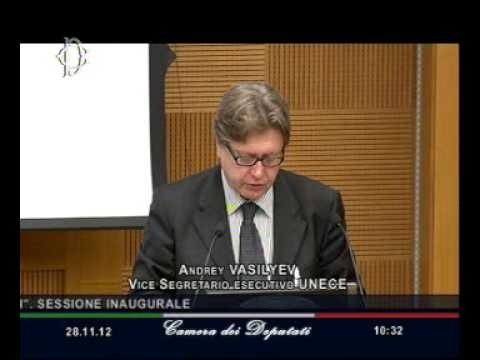 Roma - Convenzione sulla protezione e l'utilizzazione dei corsi d'acqua (28.11.12)