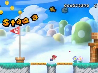 Soluce Mario Bros. U : Jamais deux sans trois (9-7)
