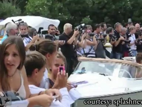 Selena Gomez arrives for Spring Breakers premiere