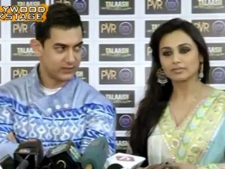 Aamir Khan, Rani Mukherjee, Ranveer, Anushka @ Talaash Premiere