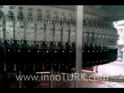 Şişe Dolum Makinası, PET Şişe Dolum, Çalkalama, Kapak Kapatma Makinası // innoTURK