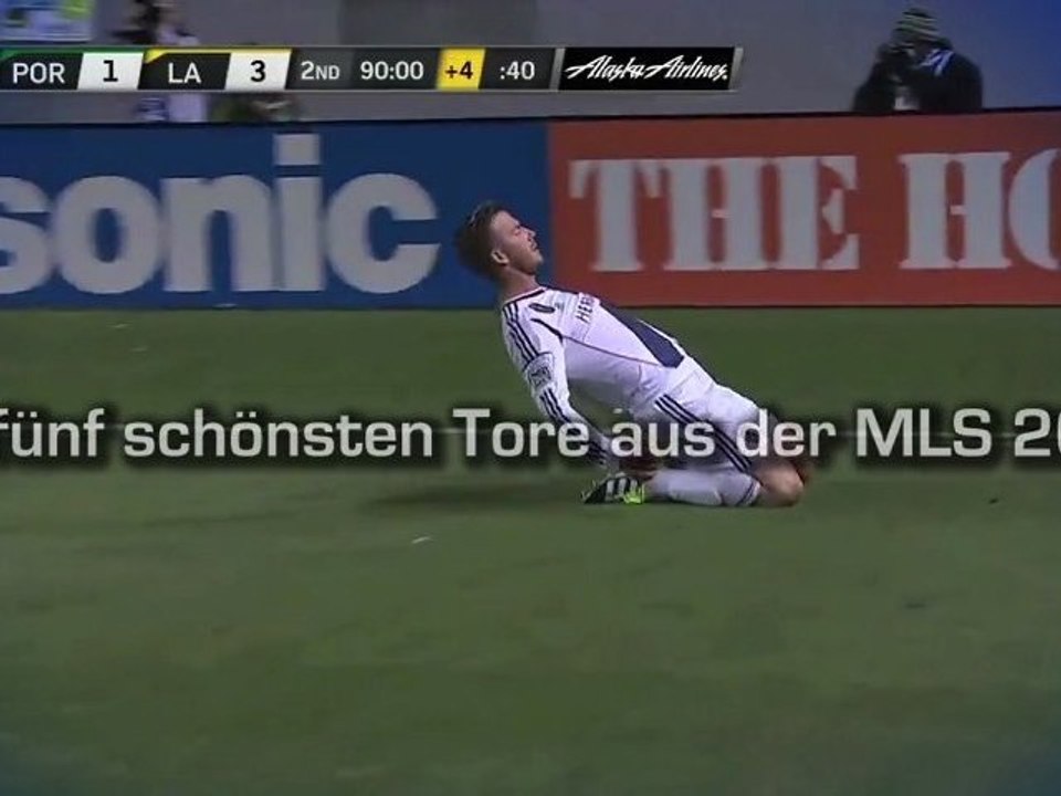 Die fünf schönsten Tore aus der MLS 2012