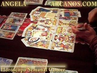 Horoscopo Cancer del 25 de noviembre al 1 de diciembre 2012 - Lectura del Tarot