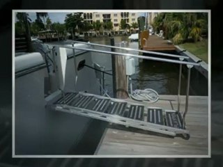 Yacht Boarding Stairs - New Wave Fabrication 1-877-628-5501