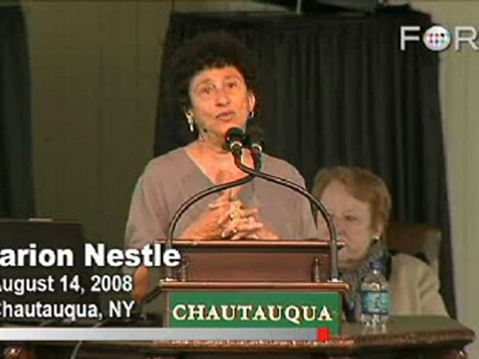 Dr. Nestle Links Farm Subsidies to Obesity Epidemic