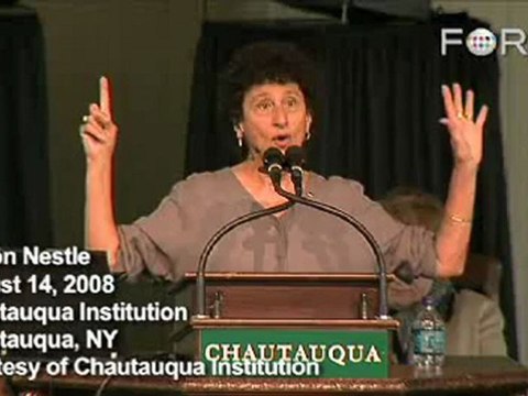 Dr. Nestle Links Food Trends to Obesity Epidemic