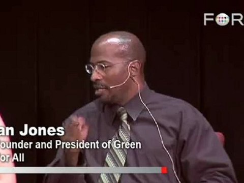 Van Jones - Accusing the Green Economy of Elitism