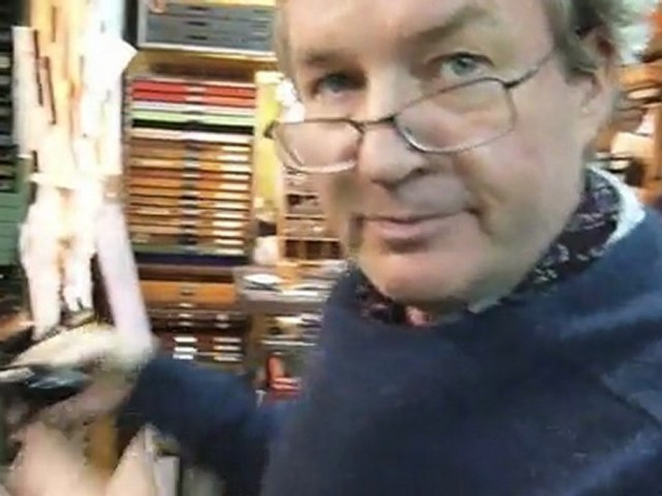 Michael Caine typographe