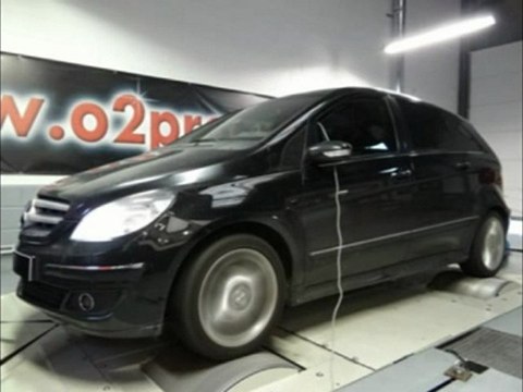 ::: o2programmation ::: Mercedes B 180 cdi 2009 reprogrammation calculateur moteur bingo @ 164ch (moteur b200)