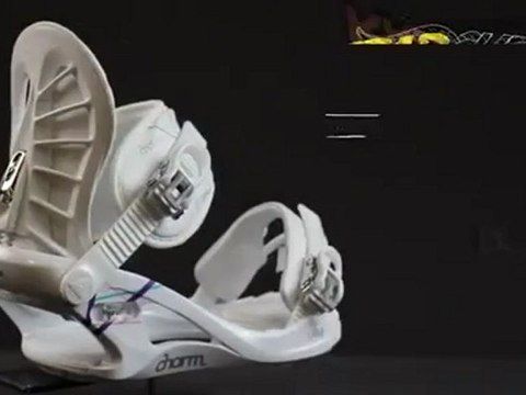 Snowleader présente la fixation Charm White de K2 Snowboard