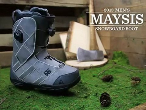 Snowleader présente la boots Maysis Black de K2 Snowboard