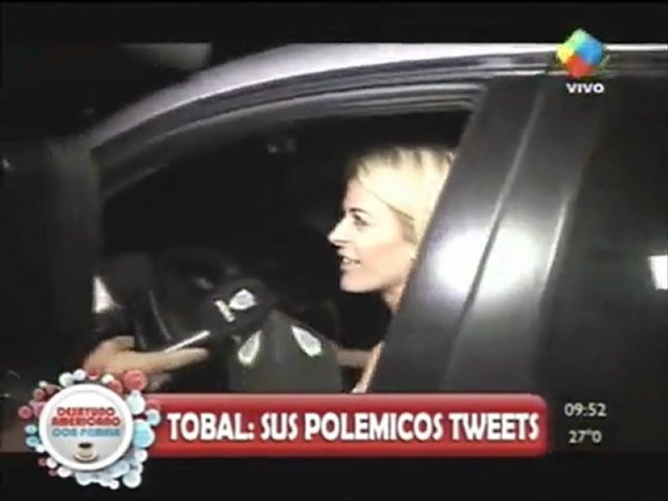 La angustia de Eugenia Tobal  Estoy tratando de ser feliz sin toda esta mier...