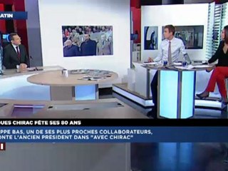 Philippe Bas LCI presentation livre  "avec Chirac"