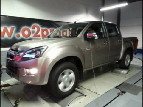 Isuzu Dmax 2.5 2012 163ch reprogrammation calculateur moteur @200ch ::: o2programmation:::