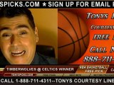 Boston Celtics versus Minnesota Timberwolves Pick Prediction NBA Pro Basketball Odds Preview 12-5-2012