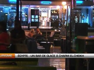 Egypte: Un bar de glace à Charm El Cheikh