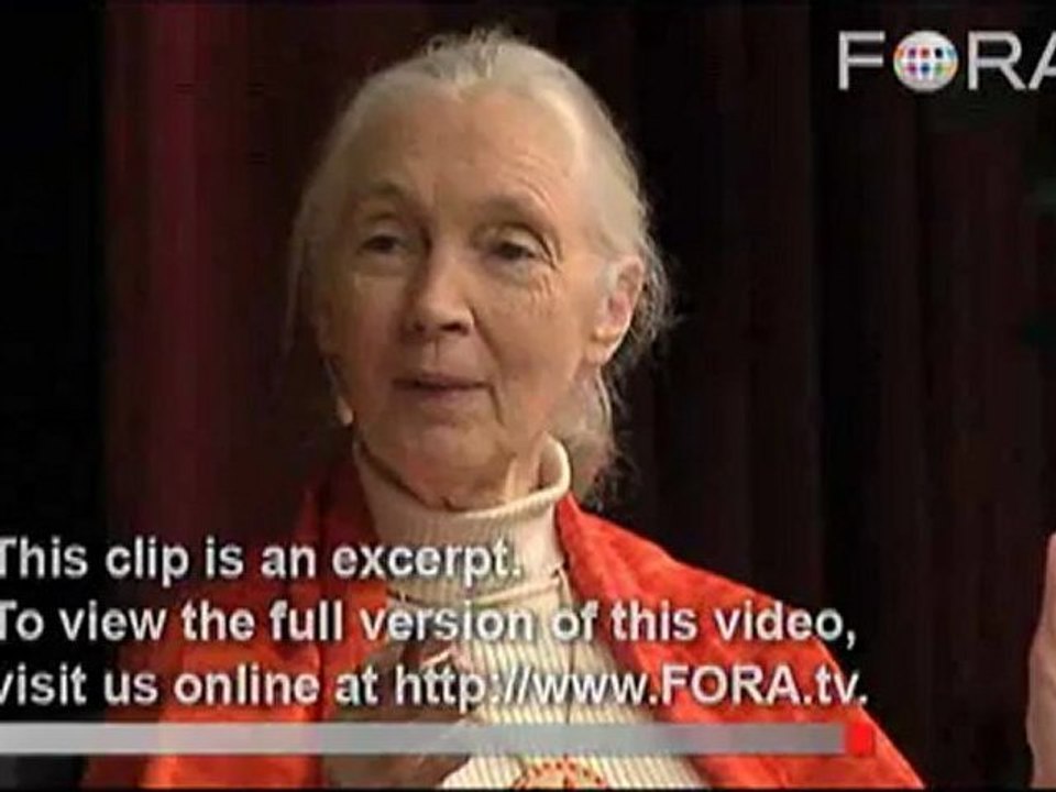 Jane Goodall Discusses Global Overpopulation