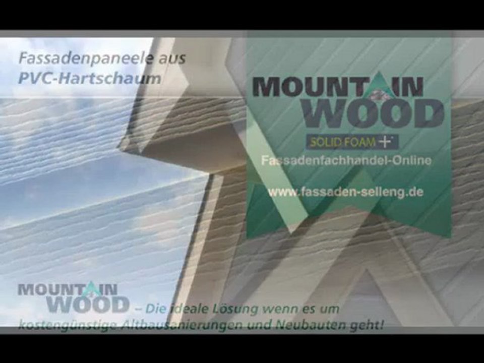Fassadenverkleidung mountain wood