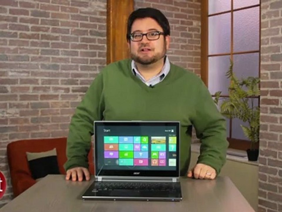 L'Acer Aspire M5, un ordinateur tactile sous Windows 8