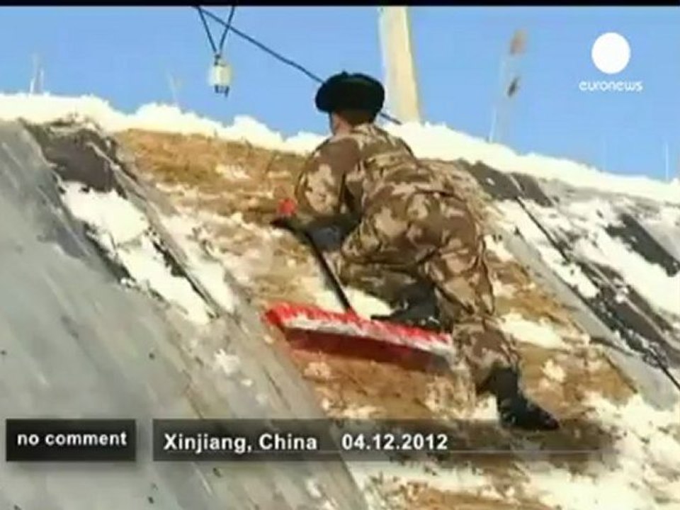 Abondantes chutes de neige au nord-ouest de... - no comment