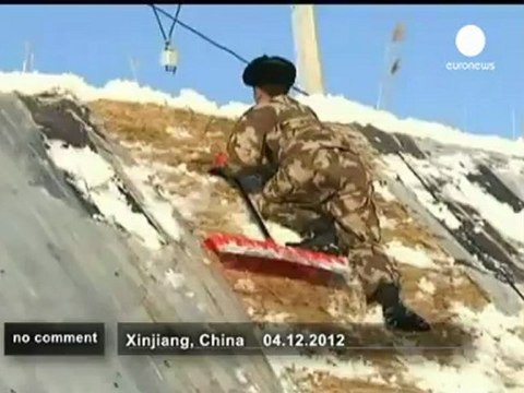 Abondantes chutes de neige au nord-ouest de... - no comment