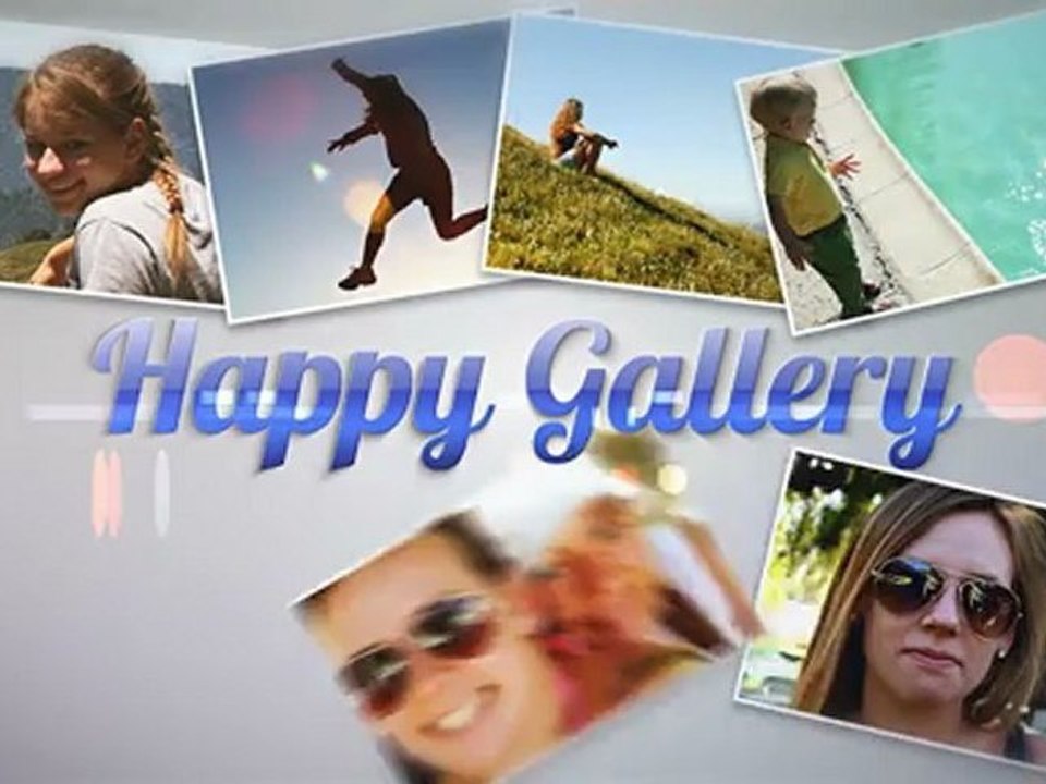 After Effects Template HD  Happy Gallery