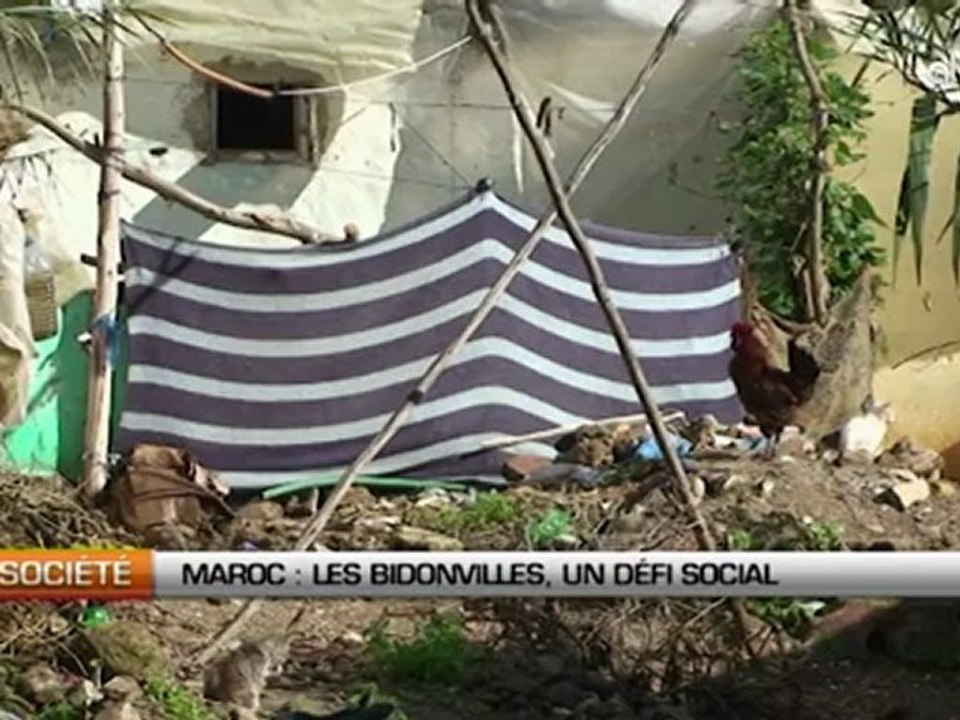 Maroc: Les bidonvilles, un défi social