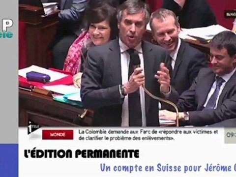 Zapping Actu du 06 Décembre 2012 - Image choc à New-York, Jérôme Cahuzac et son compte en Suisse