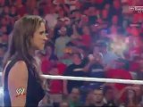 Stephanie McMahon Black Dress WWE Raw HD 24-07-12