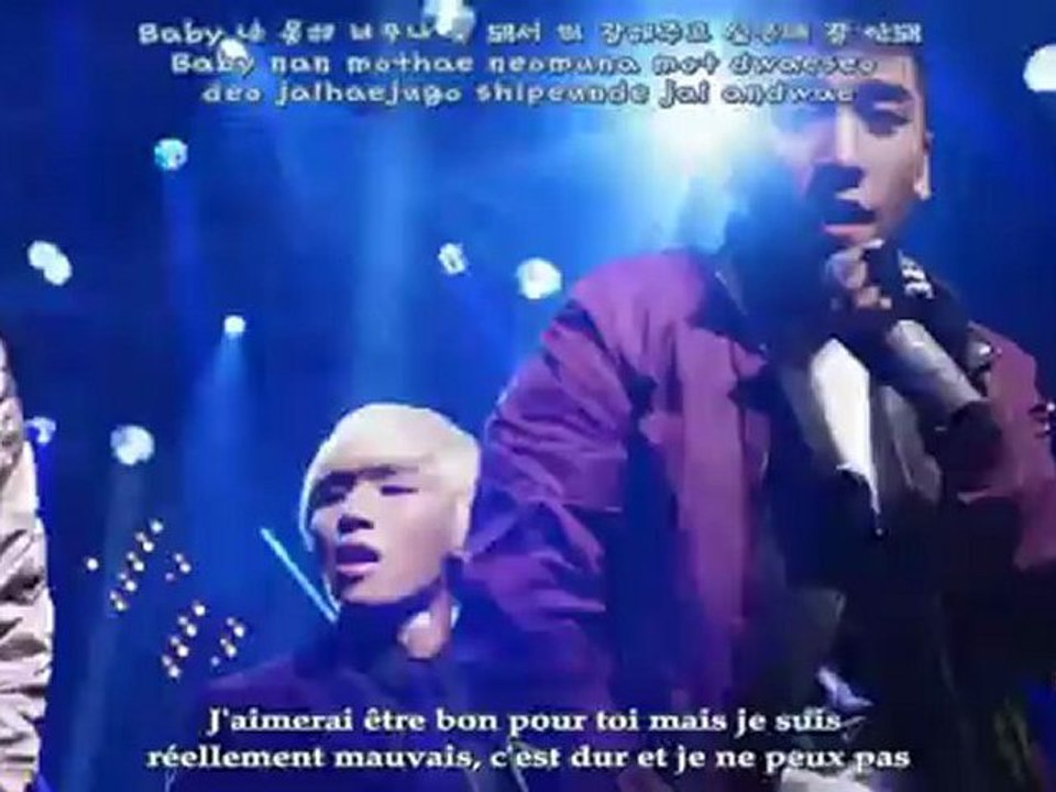 BIGBANG - Bad Boy (YG On Air) [Hang + Rom + Vostfr]