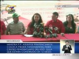 Iris Varela coloca piedra fundacional para Centro Penitenciario para procesados judiciales en el Zulia