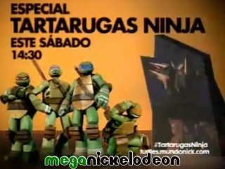 Especial com as Tartarugas Ninja