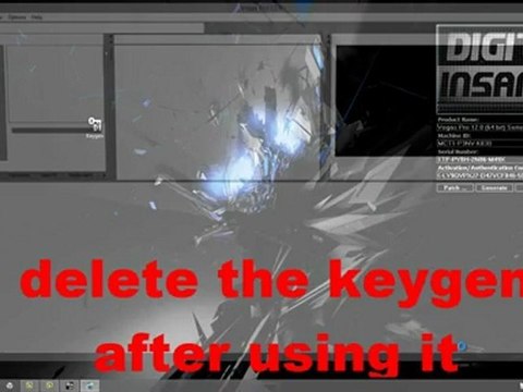 SONY VEGAS PRO 12 KEYGEN + All SONY PRODUCT KEYGEN
