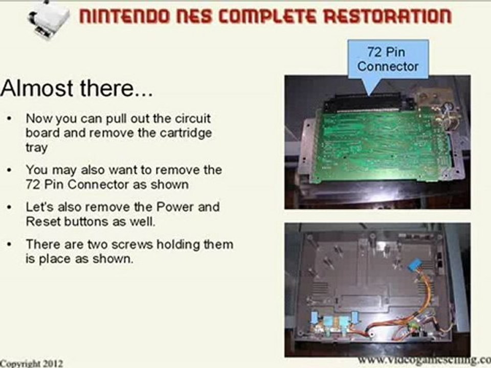 Nintendo NES Complete Restoration Part One
