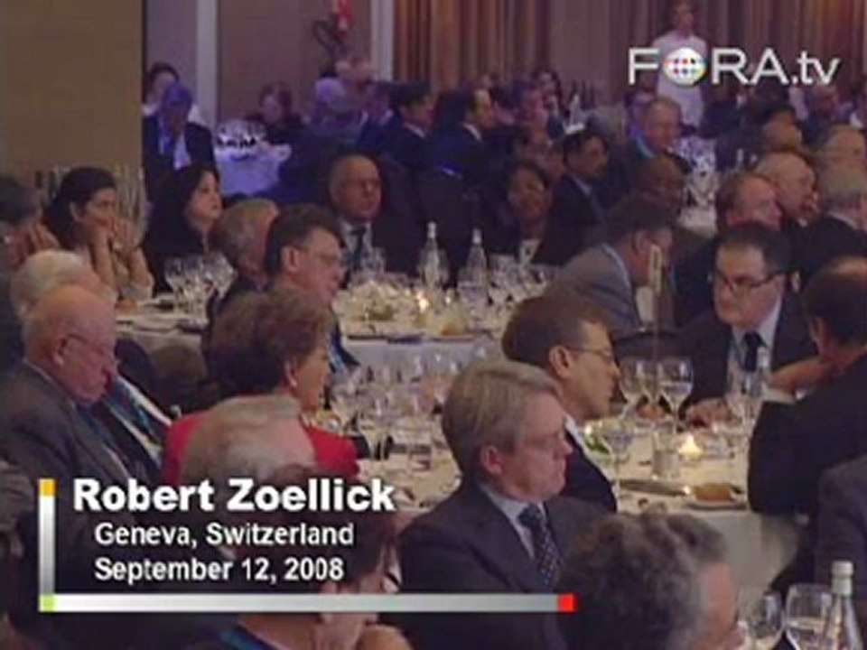 Robert Zoellick on Coordinating Foreign Aid Efforts