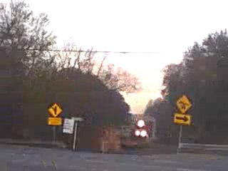 Norfolk Southern rail maintmence train southeast through Mableton Ga.
