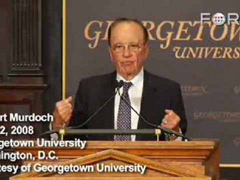 Rupert Murdoch on MySpace Vs. Facebook