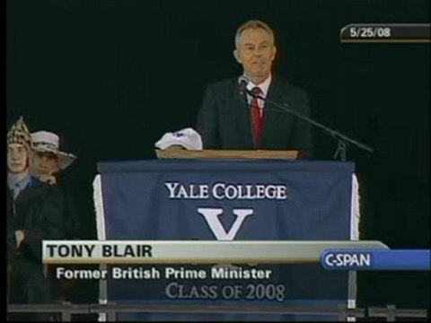 Tony Blair Questions Terror, Violence in the Middle East