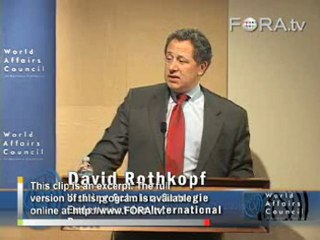 David Rothkopf Reveals the Superclass Elite