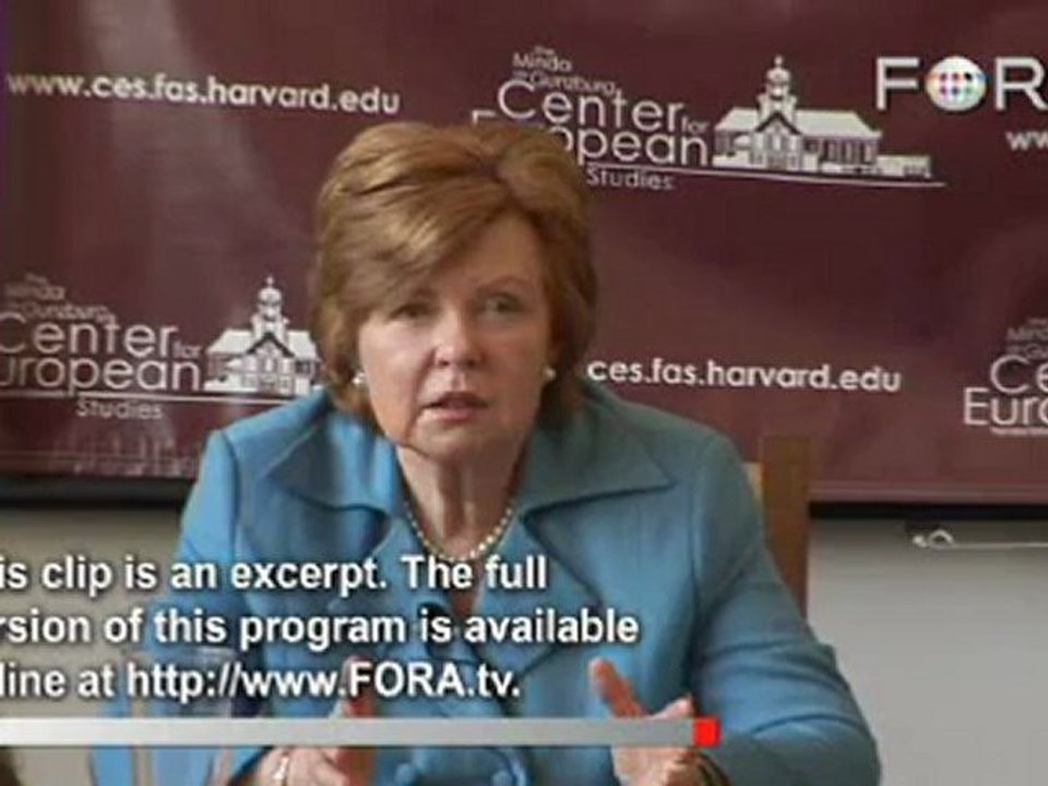 Vaira Vike-Freiberga on Latvia's Economic Growth