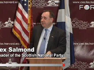 Alex Salmond on Scotland’s Free Education