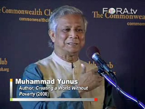 Muhammad Yunus on Social Business